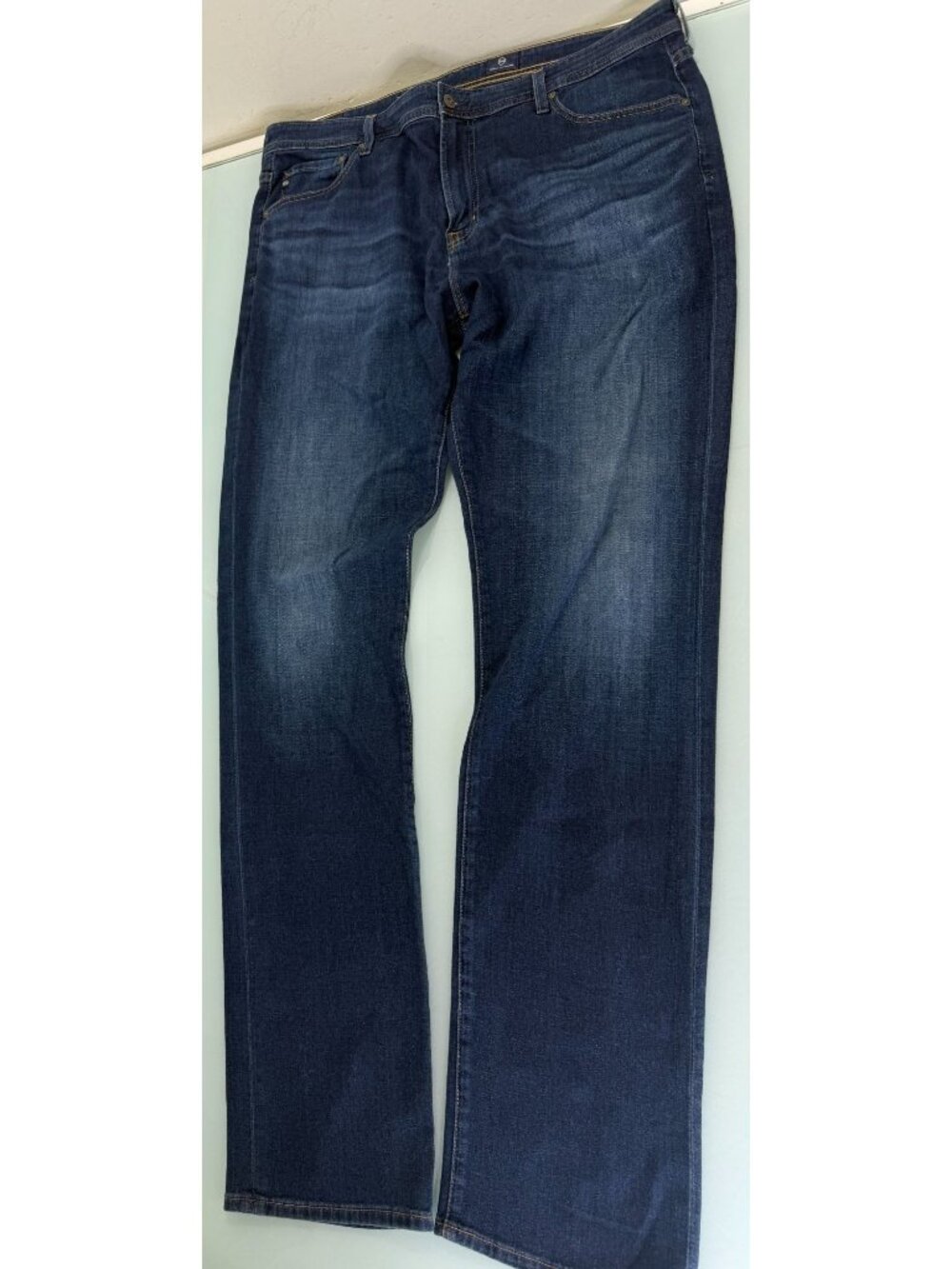 AG Adriano Goldschmied The Everett Jeans Mens 38X36 Slim Straight Stretch Y2K